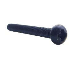 #5-40 x 1-1/8" Black Round Head Screw